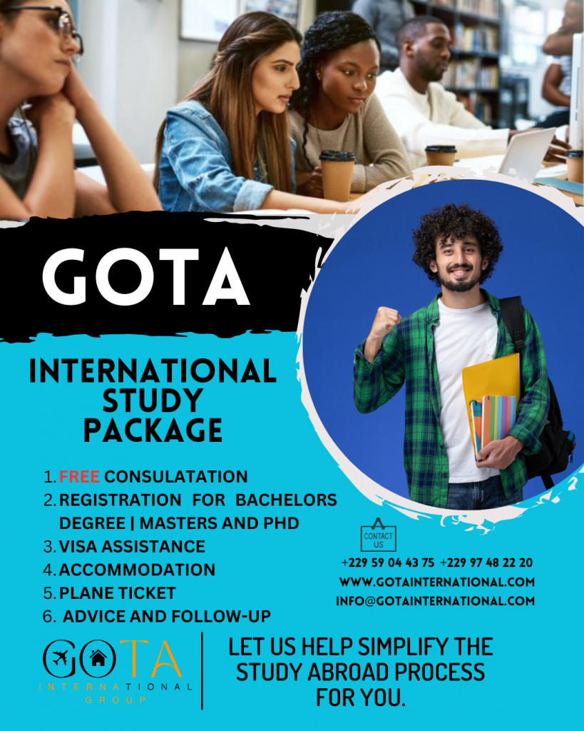 GOTA STUDY ABROAD PACKAGE